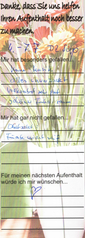 Einzelzimmer Standard, 3 Nächte